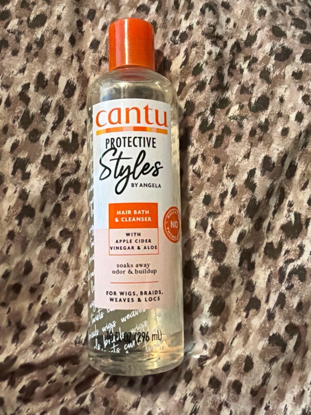 Cantu Protective Styles Orange Hair Bath & Cleanser